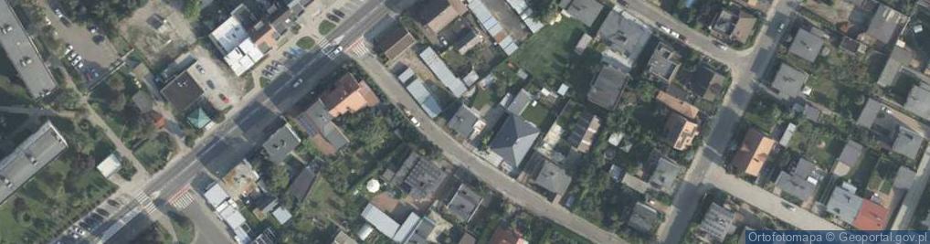Zdjęcie satelitarne Malinowa ul.