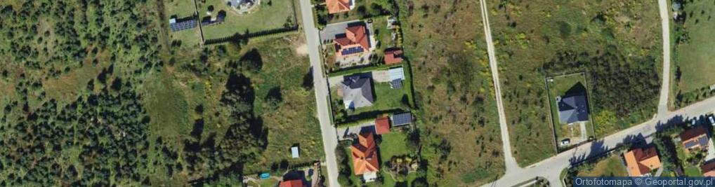 Zdjęcie satelitarne Makowa ul.