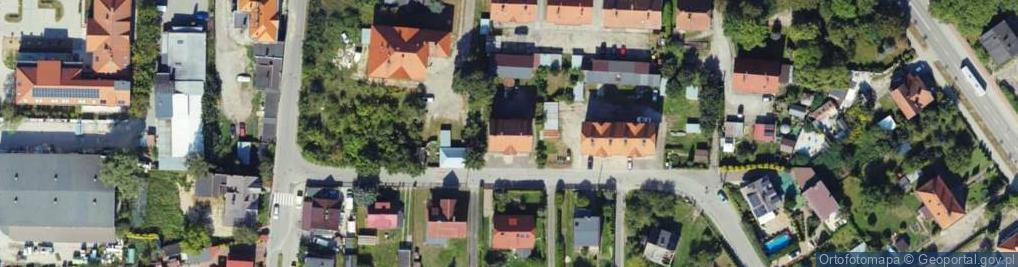 Zdjęcie satelitarne Mała Dworcowa ul.