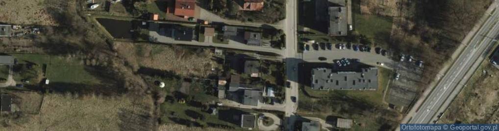 Zdjęcie satelitarne Mała Kolejowa ul.