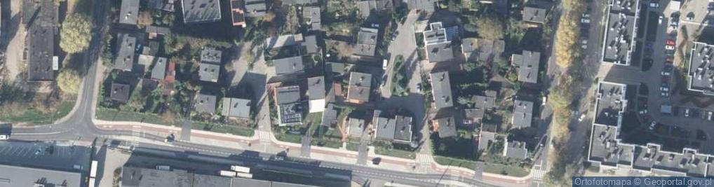 Zdjęcie satelitarne Mazowiecka ul.