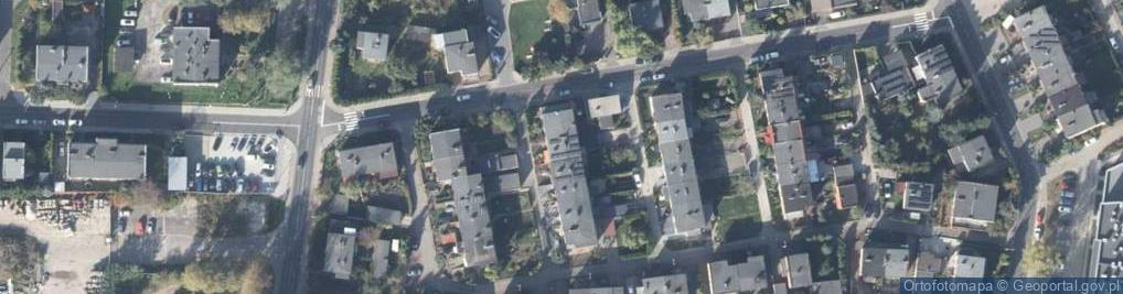 Zdjęcie satelitarne Mazurska ul.