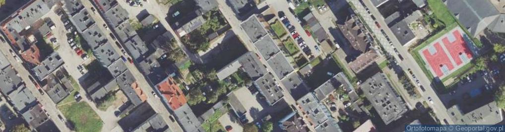 Zdjęcie satelitarne Mariańska ul.