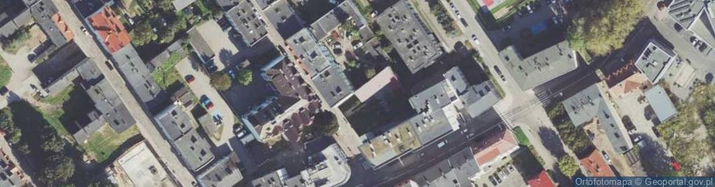 Zdjęcie satelitarne Mariańska ul.