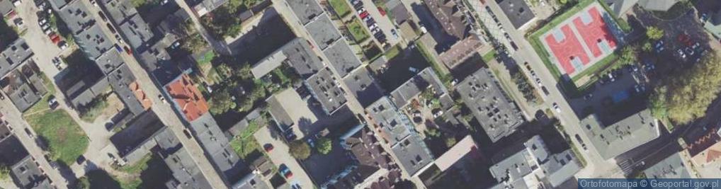 Zdjęcie satelitarne Mariańska ul.