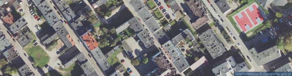 Zdjęcie satelitarne Mariańska ul.