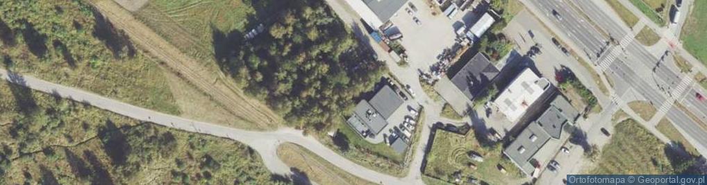 Zdjęcie satelitarne Manowska ul.