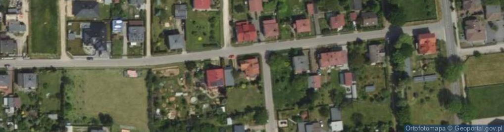 Zdjęcie satelitarne Mańki ul.