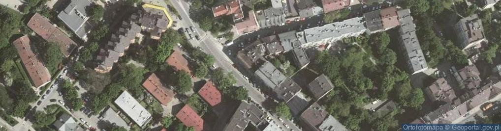 Zdjęcie satelitarne Mazowiecka ul.