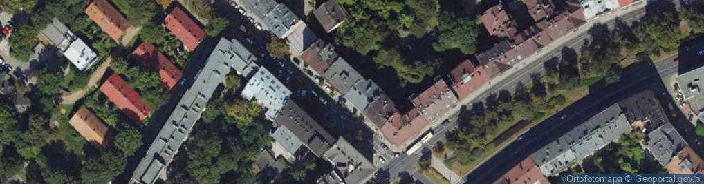 Zdjęcie satelitarne Mazowiecka ul.