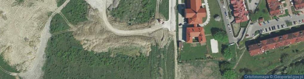 Zdjęcie satelitarne Małysiaka Albina, bp. ul.