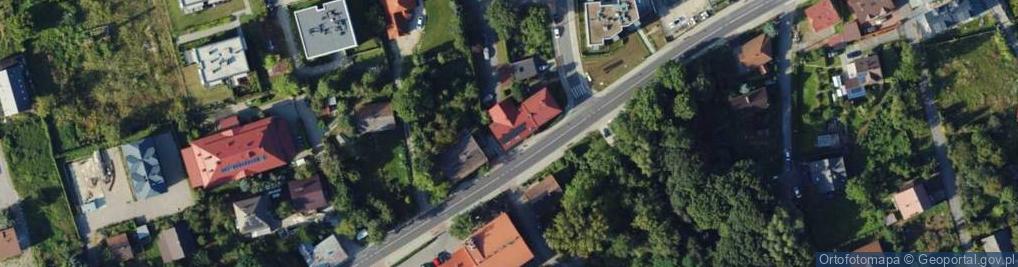 Zdjęcie satelitarne Malborska ul.