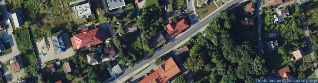 Zdjęcie satelitarne Malborska ul.