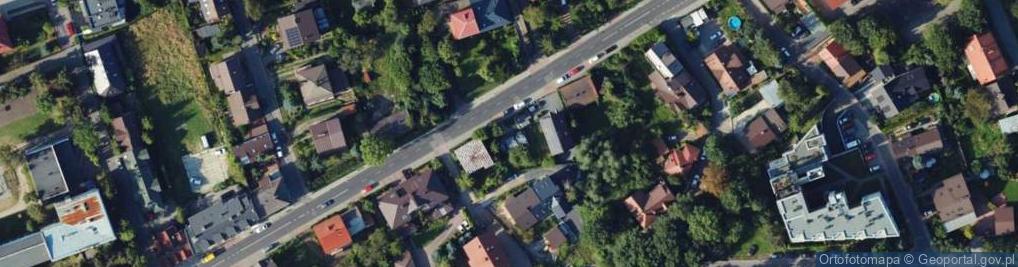Zdjęcie satelitarne Malborska ul.
