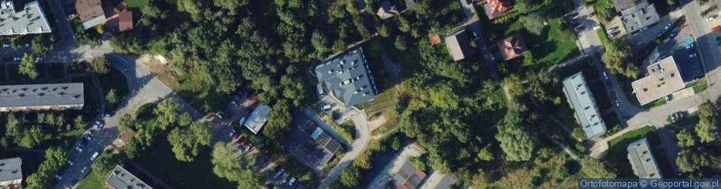 Zdjęcie satelitarne Macedońska ul.