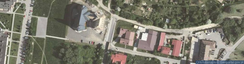 Zdjęcie satelitarne Mały Płaszów ul.