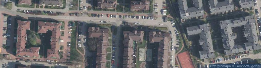 Zdjęcie satelitarne Malachitowa ul.