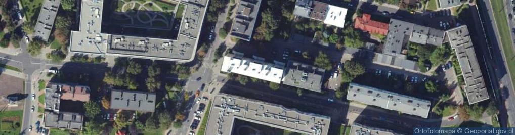 Zdjęcie satelitarne Masarska ul.