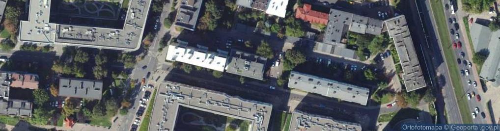 Zdjęcie satelitarne Masarska ul.