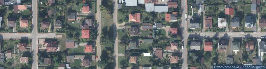 Zdjęcie satelitarne Makuszyńskiego Kornela ul.