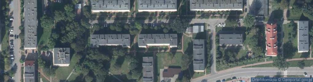 Zdjęcie satelitarne Matejki Jana ul.