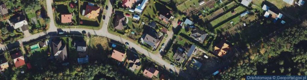 Zdjęcie satelitarne Makowa ul.