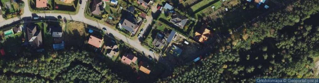 Zdjęcie satelitarne Makowa ul.