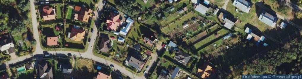 Zdjęcie satelitarne Makowa ul.