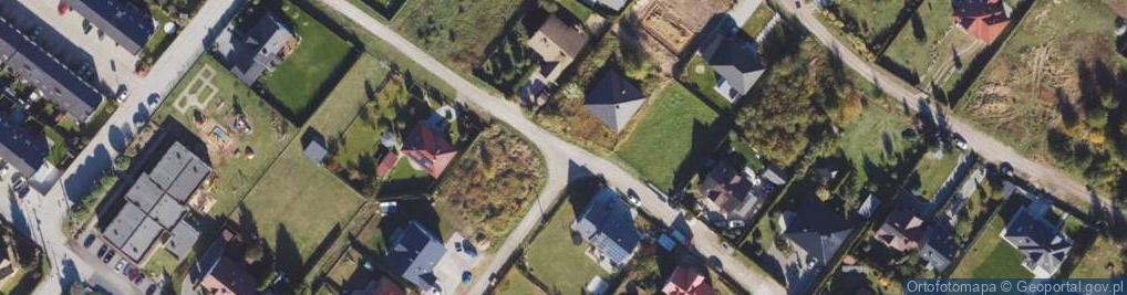 Zdjęcie satelitarne Makowa ul.