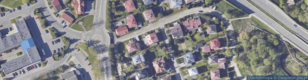 Zdjęcie satelitarne Mała ul.