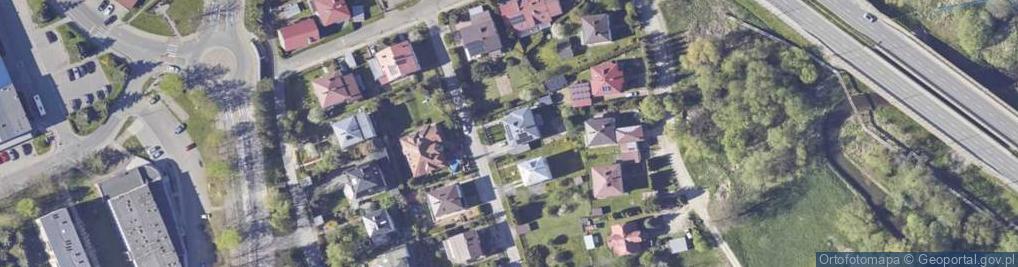 Zdjęcie satelitarne Mała ul.