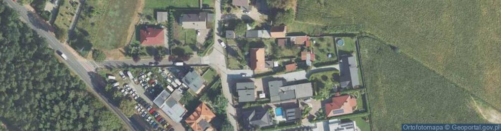 Zdjęcie satelitarne Makowa ul.
