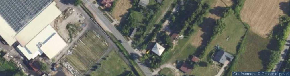 Zdjęcie satelitarne Mazowiecka ul.