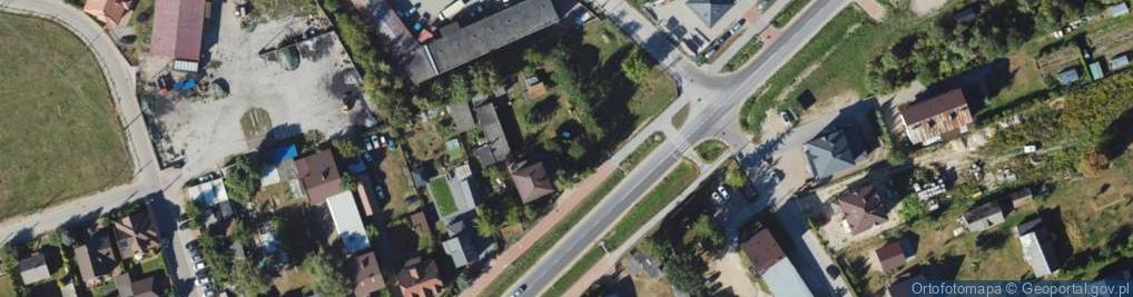 Zdjęcie satelitarne Mazowiecka ul.