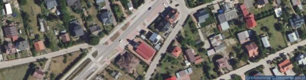 Zdjęcie satelitarne Mazowiecka ul.