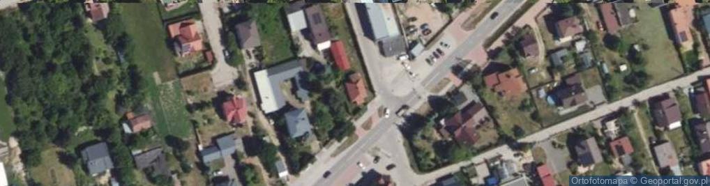 Zdjęcie satelitarne Mazowiecka ul.