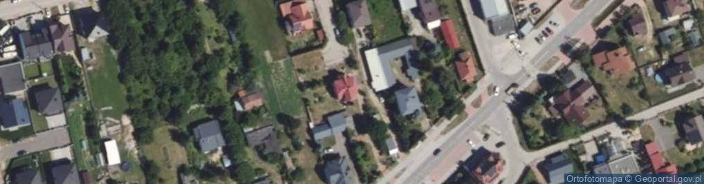 Zdjęcie satelitarne Mazowiecka ul.