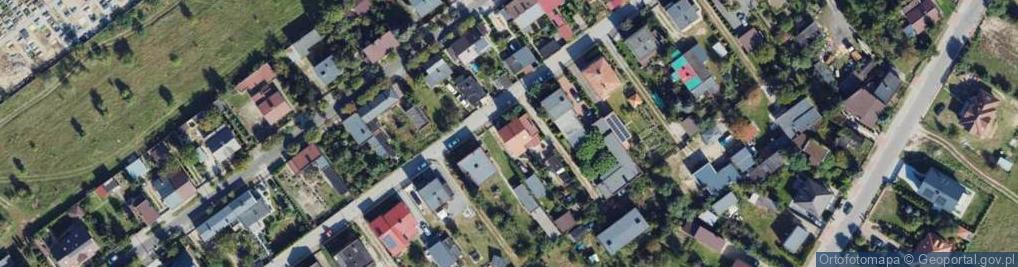 Zdjęcie satelitarne Makowa ul.