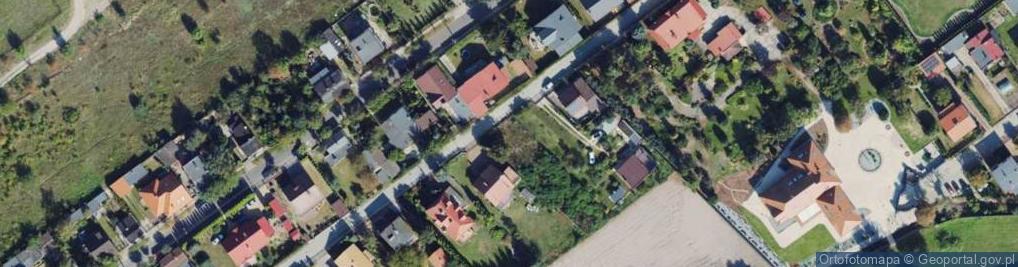 Zdjęcie satelitarne Makowa ul.