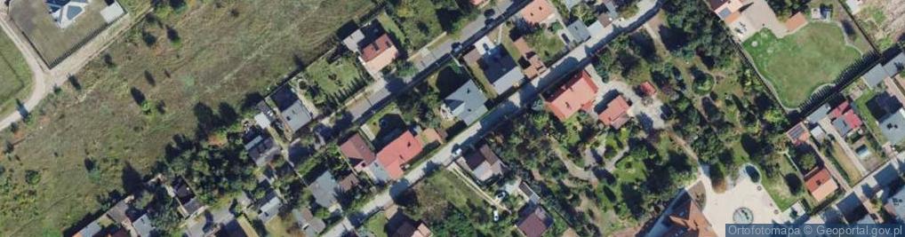 Zdjęcie satelitarne Makowa ul.