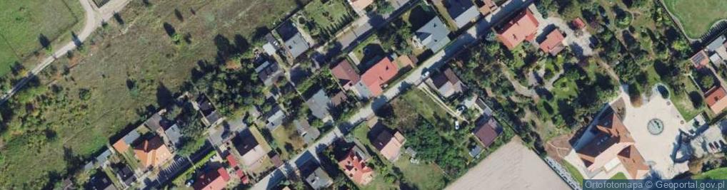 Zdjęcie satelitarne Makowa ul.