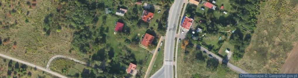 Zdjęcie satelitarne Malborska ul.