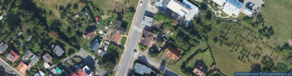 Zdjęcie satelitarne Malborska ul.