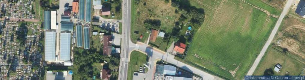 Zdjęcie satelitarne Malborska ul.