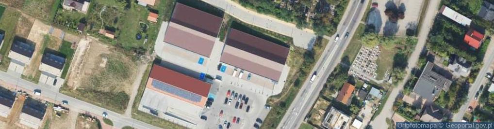 Zdjęcie satelitarne Malborska ul.