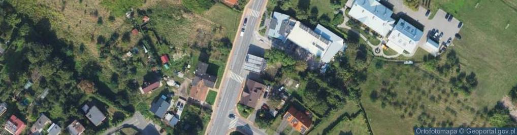 Zdjęcie satelitarne Malborska ul.