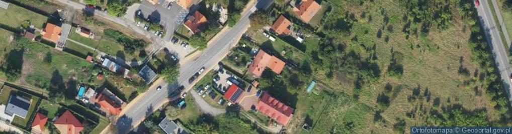 Zdjęcie satelitarne Malborska ul.