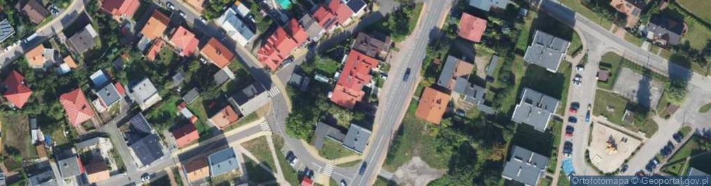 Zdjęcie satelitarne Malborska ul.