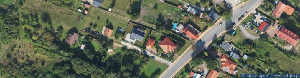 Zdjęcie satelitarne Malborska ul.