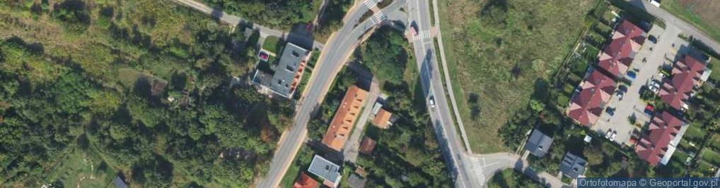 Zdjęcie satelitarne Malborska ul.